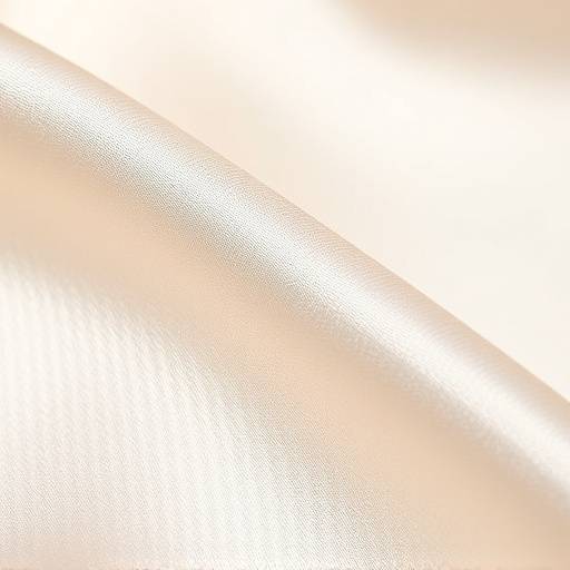 A swatch of a sophisticated silk blend fabric with a subtle sheen.