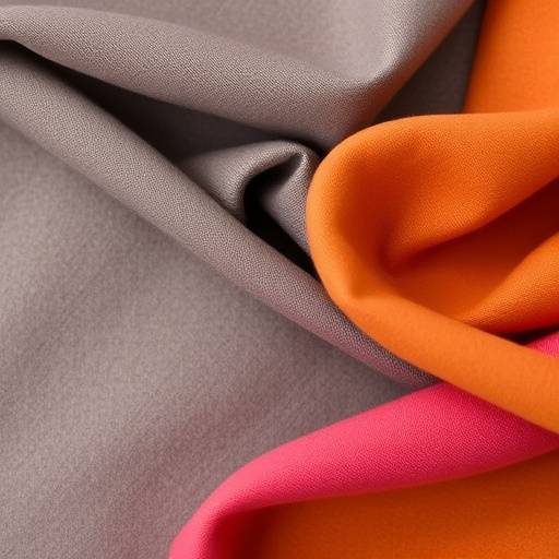 Swatches of muted and vibrant colored fine cotton fabrics